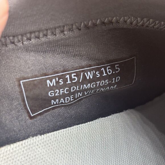 Kizik Lima Hands Free Graphite Gray Black Mens Size 15 Athletic Sneakers NEW - Picture 8 of 8